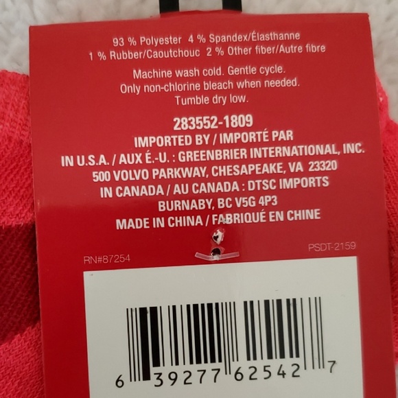 ❣New With Tags Heart Socks❣ - Picture 3 of 3